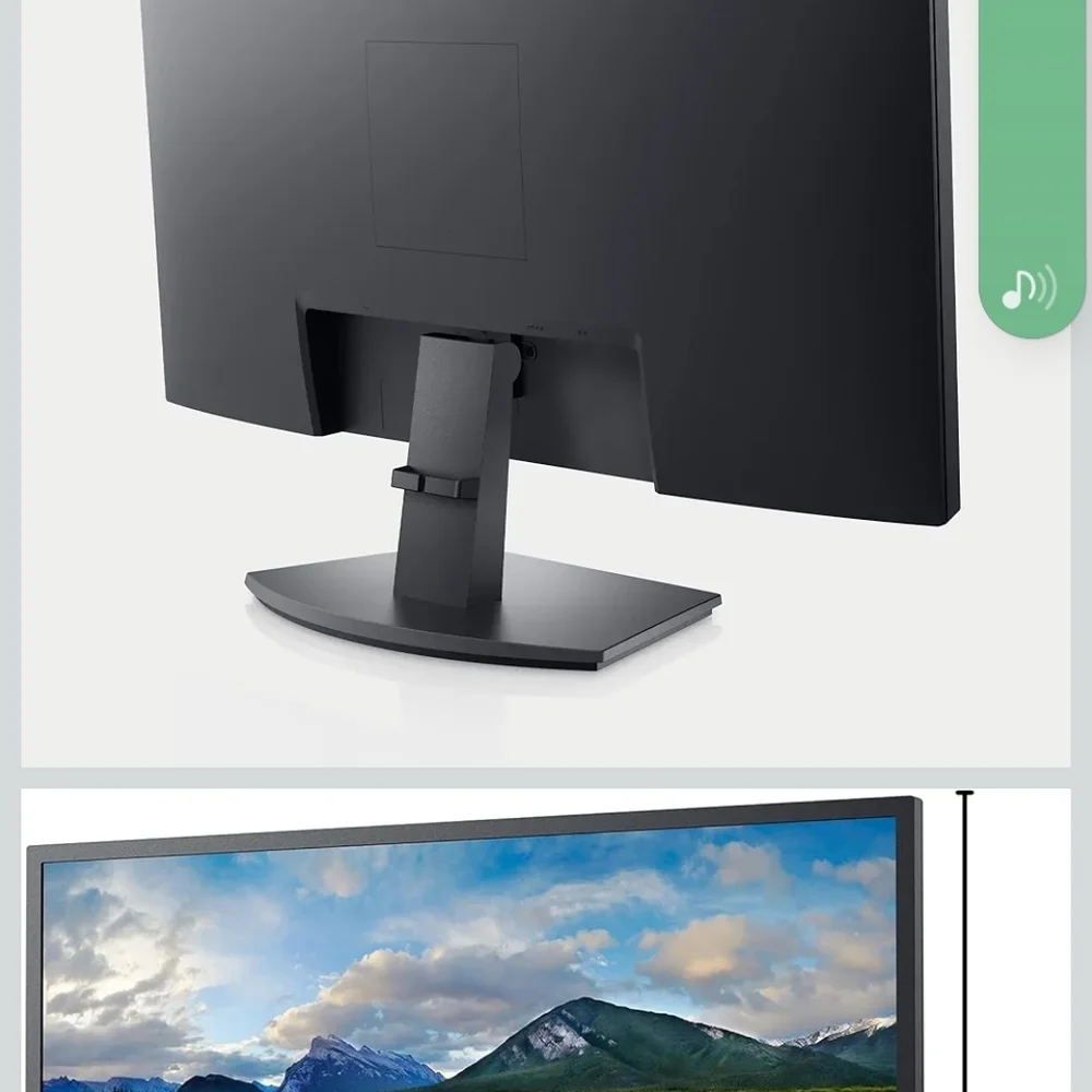 Dell 27-Inch VA Panel Monitor - Black